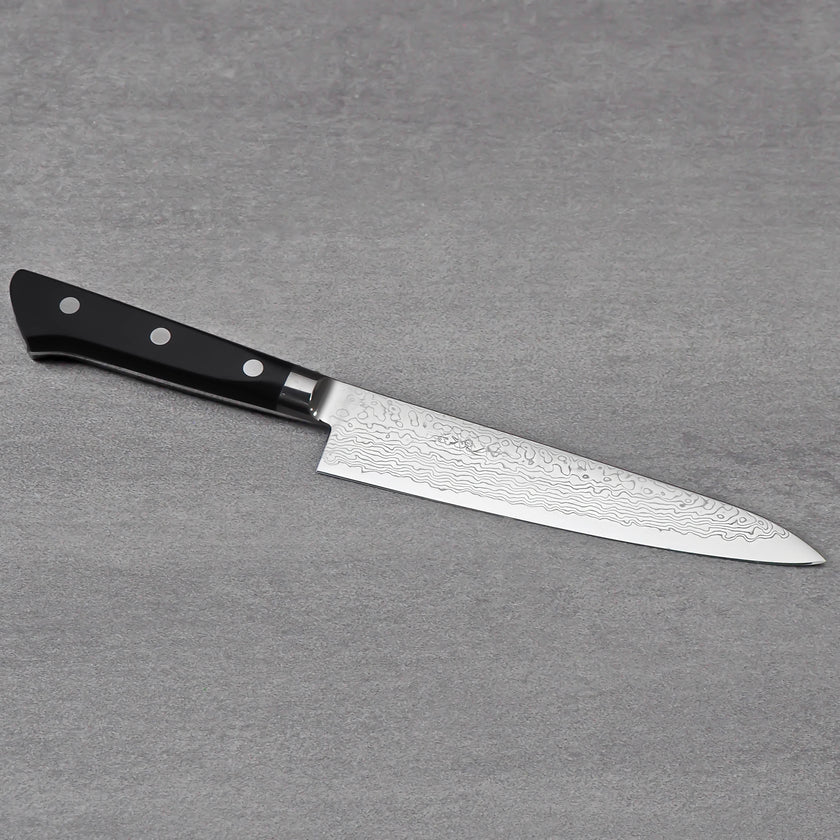 Pisau Dapur Jepang Ryusen Bonten Unryu VG10 Damascus Petty 150mm