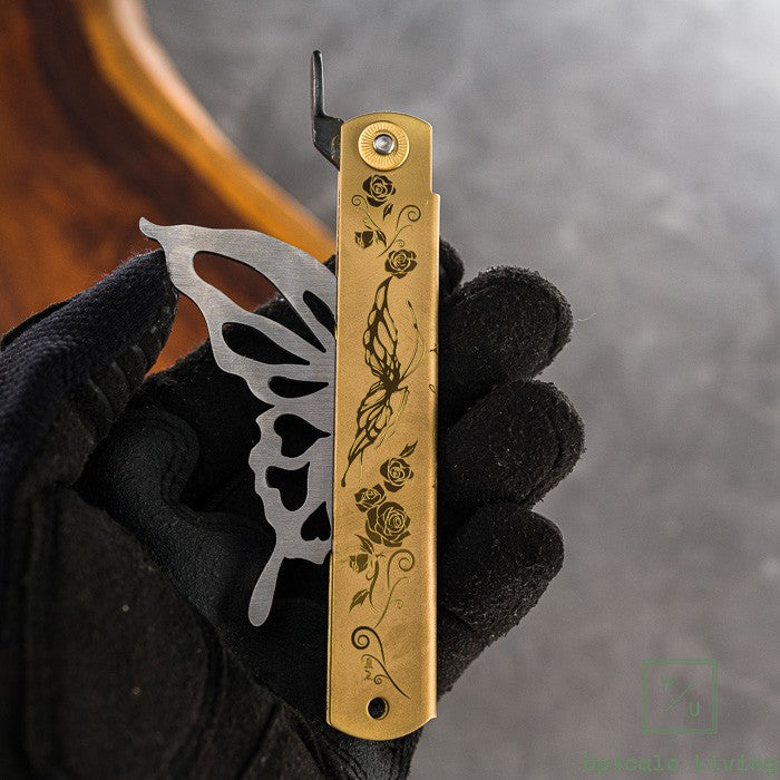 Higonokami Aogami NAGAO KANEKOMA Papilio 120mm