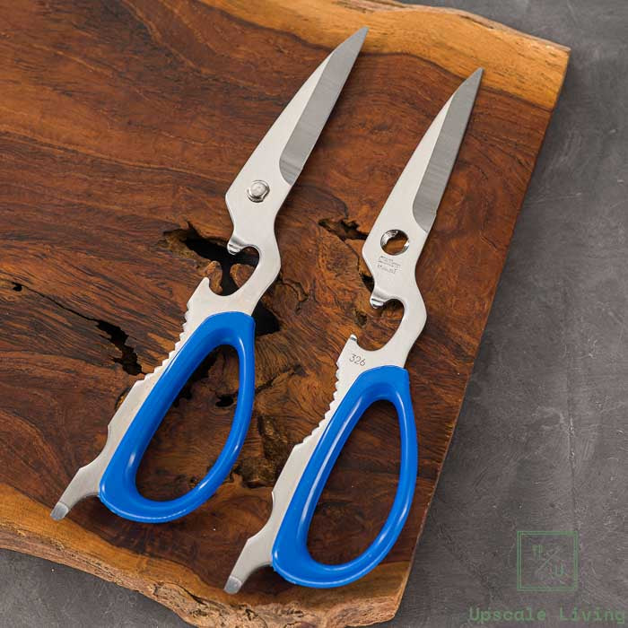 Gunting Dapur - Silky Kitchen Separable NKS-215DT Scissors Blue Handle - Made in Japan