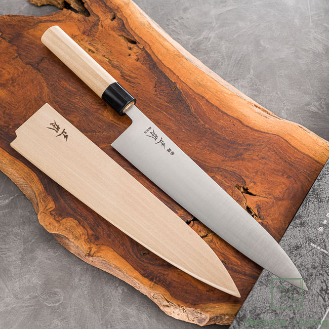 Japanese Artisan Knife Masamoto Hon Kasumi Gyuto 240mm