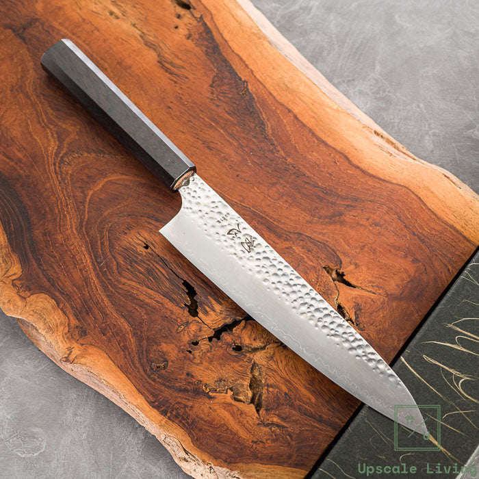Pisau Dapur Jepang Hatsukokoro Hayabusa VG10 Tsuchime 3Layer Gyuto210mm