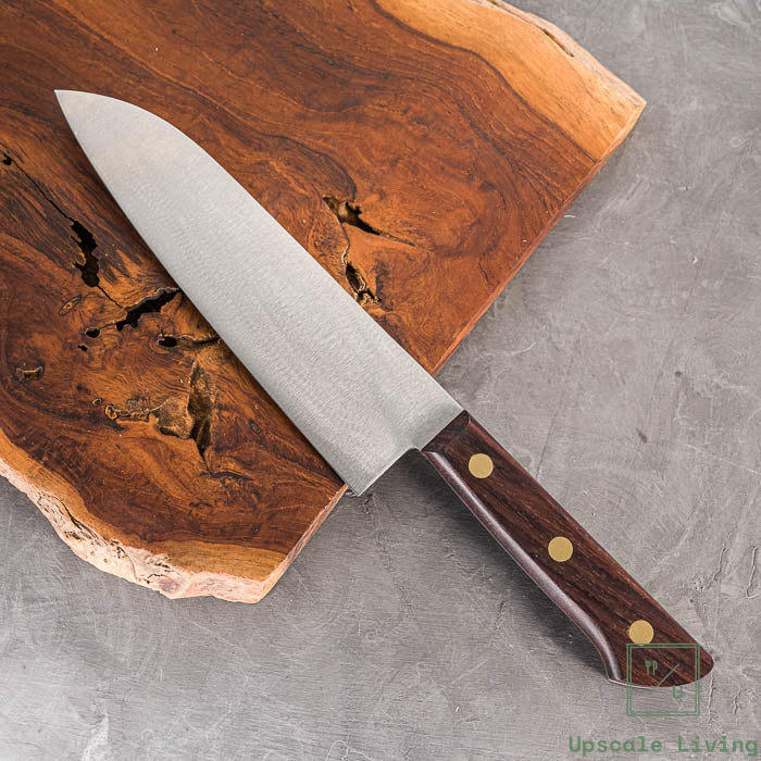 Pisau Dapur Jepang Masahiro Nihonkou (Japan Carbon Steel ) Rose Santoku 175mm