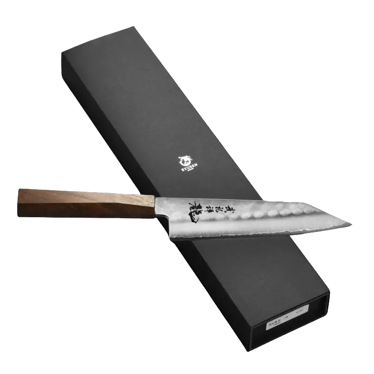 Pisau Dapur Jepang Ryusen Hamono Blazen  Santoku SG2 175mm