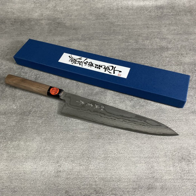 Japanese Knife Shigeki Tanaka VG10 Damascus Gyuto 240mm