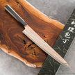 Pisau Dapur Jepang Hatsukokoro Hinotori V-Toku2 Rainbow Damascus Sujihiki 270mm