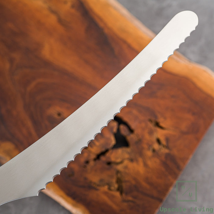 Pisau Roti Nisaku Wave Blade K-Trade MV Stainless Bread Knife 240mm