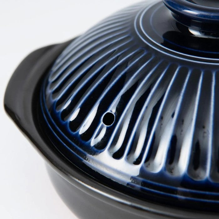 Japan Ceramic Hotpot Donabe Caserole GINPO Kikka Nabe No.8 (2-3 Pax)