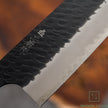 Pisau Dapur Jepang Nigara Hamono SG2 Kurouchi Tsuchime Kiritsuke Nakiri 180mm