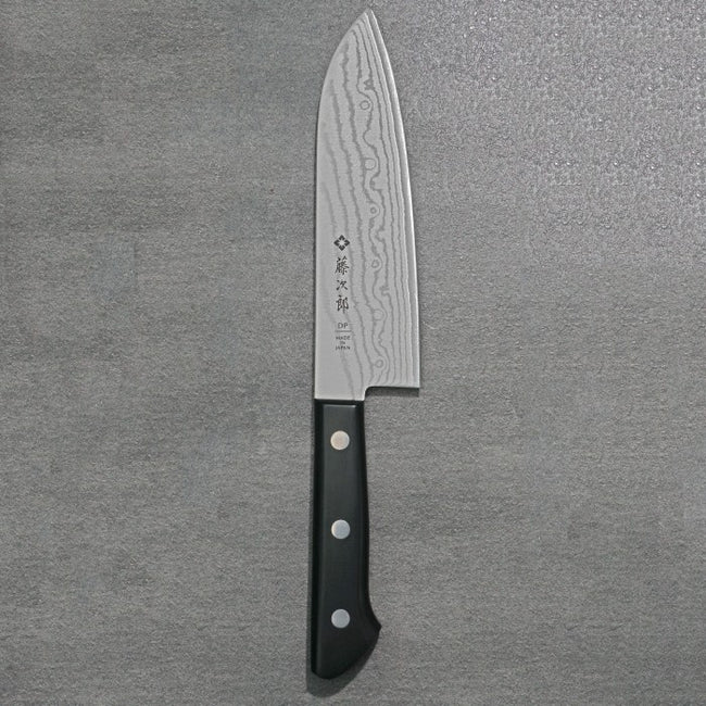 Pisau Dapur Jepang Japanese Knife TOJIRO DP Damascus by VG10 Santoku 170mm