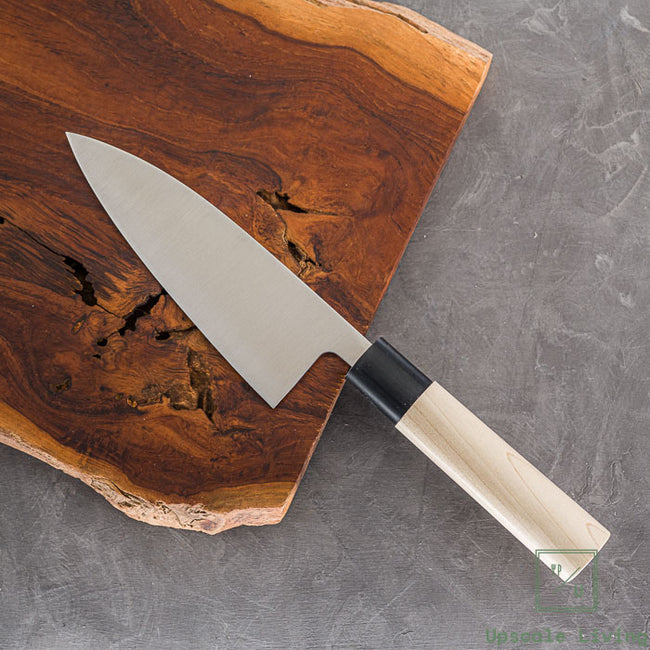Pisau Dapur Jepang Toushu Molybdenum Vanadium Deba 150mm