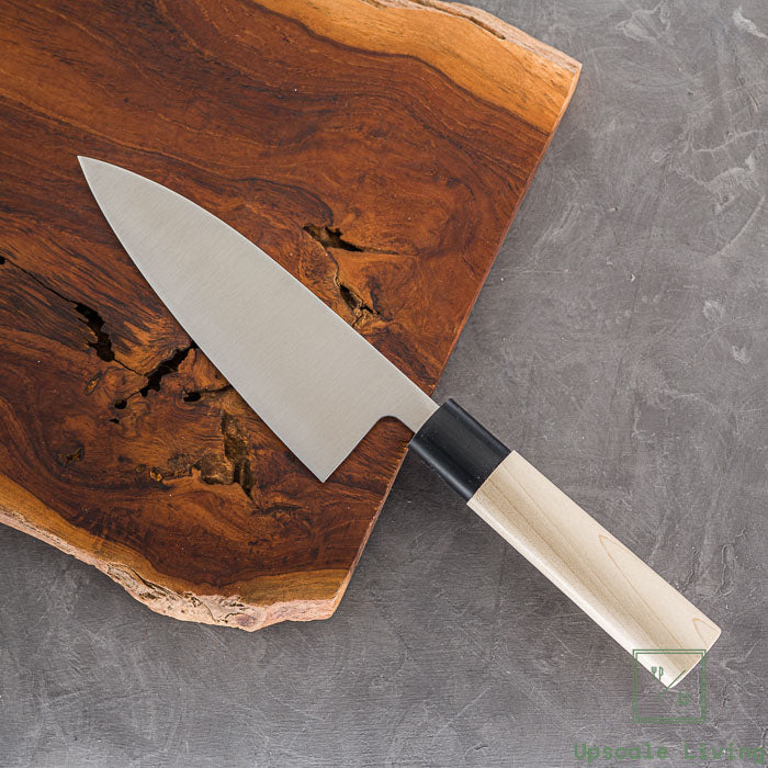 Pisau Dapur Jepang Toushu Molybdenum Vanadium Deba 150mm