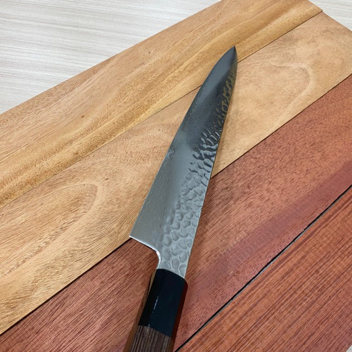 Japanese Knife Hatsukokoro VG-10 Damascus Tsuchime Sujihiki 270mm