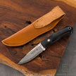 EDC Japanese MC-231DB Mike Irie Collaboration Sport 100 Damascus with VG-10 Core Micarta 165mm Fixed Blade