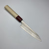 Japanese Artisan Knife Masakage Yuki Shirogami#2 S/S Clad Petty 120mm