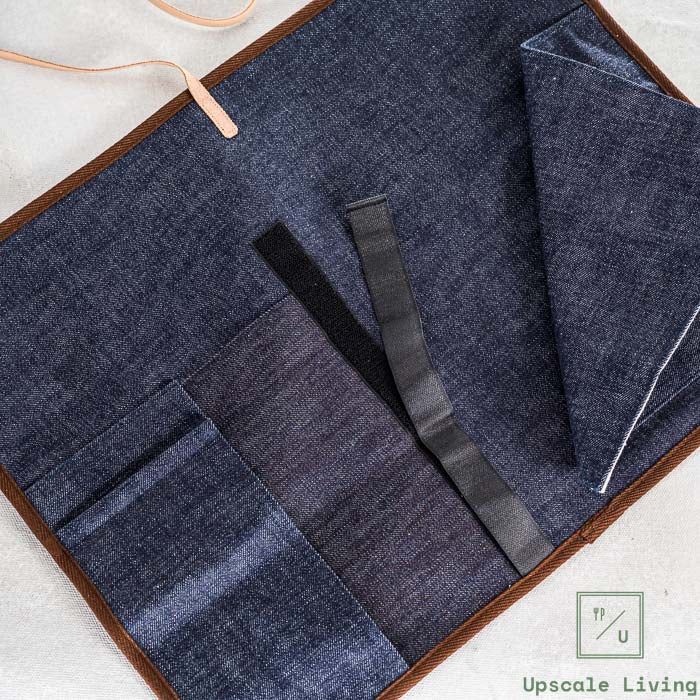 Shibata Takayuki Knife Roll Denim S 3 SLOTS