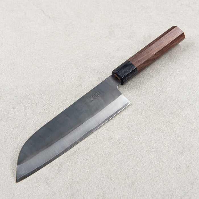 Yoshida Hamono ZDP189 Kurouchi Santoku 180mm