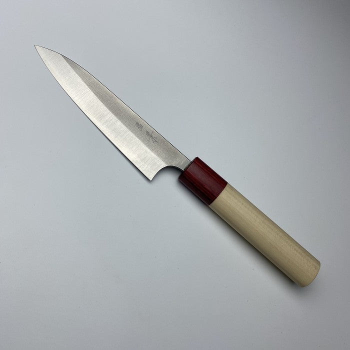 Japanese Artisan Knife Masakage Yuki Shirogami#2 S/S Clad Petty 120mm