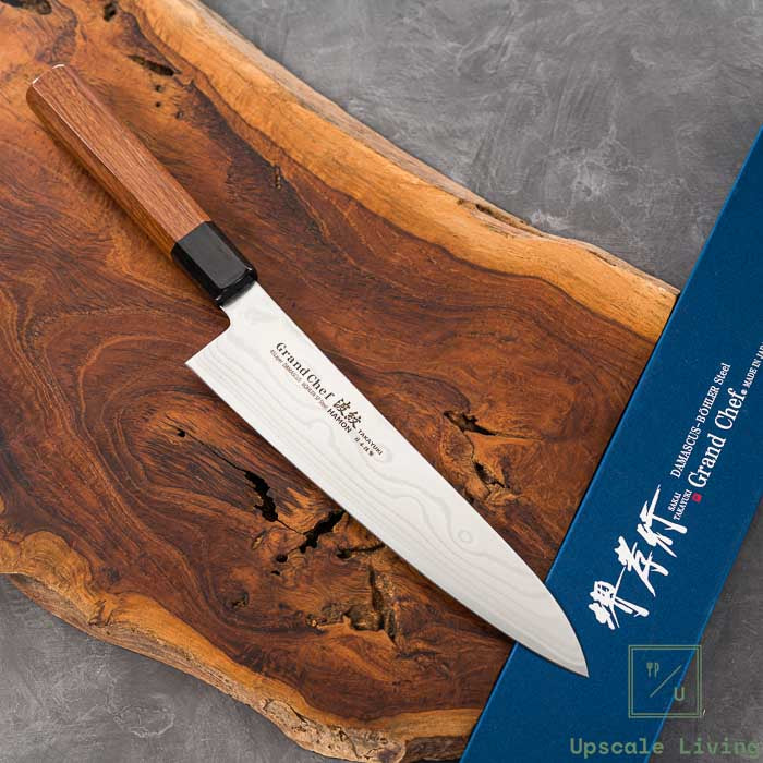 Japanese Knife SAKAI TAKAYUKI Grand Chef Hamon Bohler Gyuto 210mm