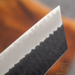 Pisau Dapur Jepang Nigara Hamono SG2 Kurouchi Tsuchime Kiritsuke Nakiri 180mm