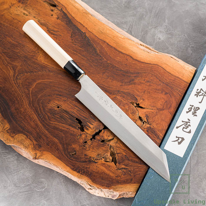 Pisau Dapur Jepang Kitaoka Aogami#2 Migaki HPC Kiritsuke 210mm