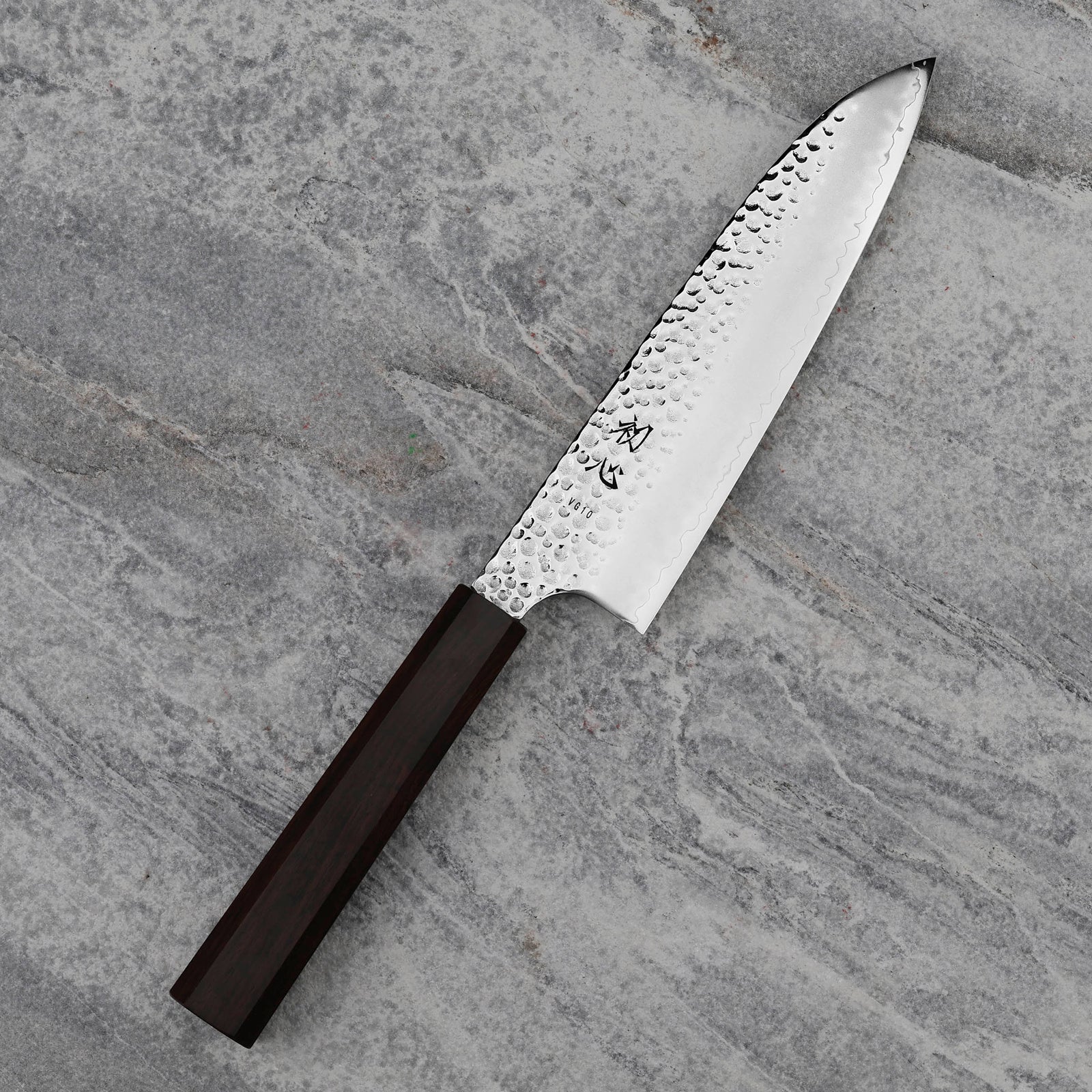 Hatsukokoro Hayabusa VG10  Tsuchime 3Layer Santoku 180mm