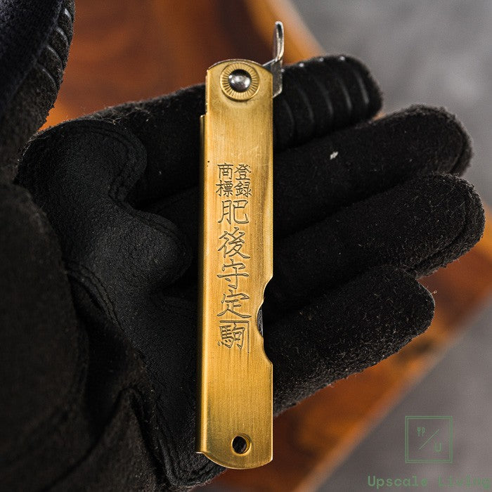 Higonokami Aogami NAGAO KANEKOMA Tsuchime 100mm