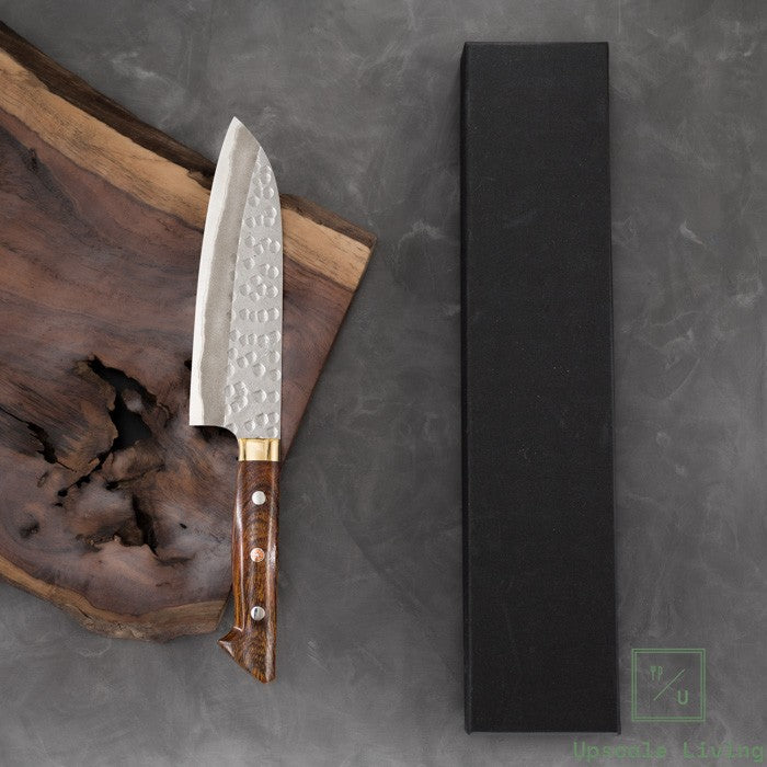 Japanese Artisan Knife Masakage Zero AS S/S Clad Santoku 165mm