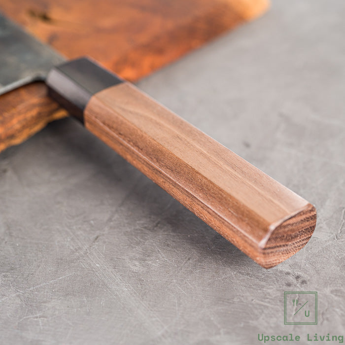 Pisau Dapur Jepang Motokyuichi Aogami #2 Kurouchi Gyuto180mm
