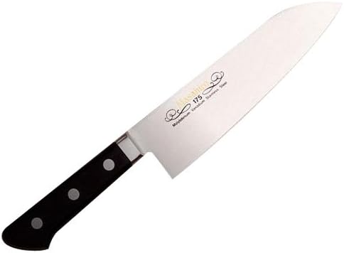 Pisau Dapur Jepang Masahiro MV Santoku 175MM W/Bolster