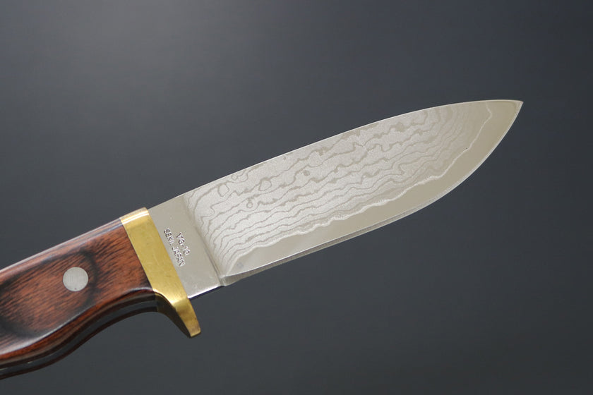 Kanetsune Seki VG10 SUBARU-Drop point Pisau Outdoor