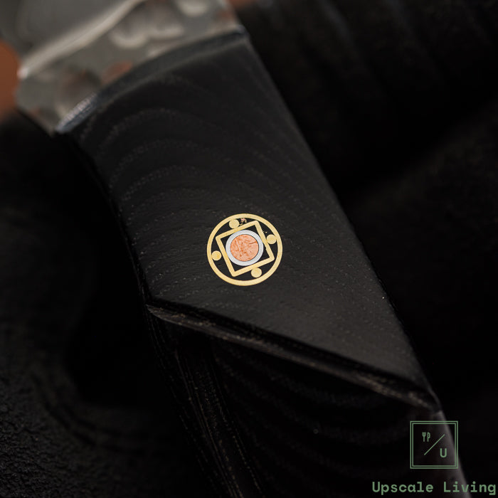 EDC Japanese MC-231DB Mike Irie Collaboration Sport 100 Damascus with VG-10 Core Micarta 165mm Fixed Blade