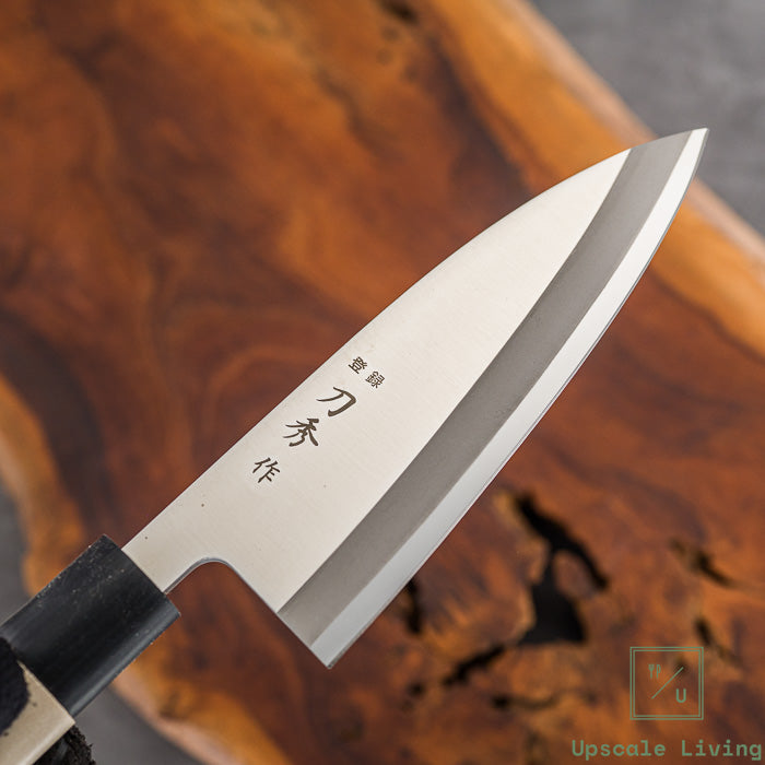 Pisau Dapur Jepang Toushu Molybdenum Vanadium Deba 150mm