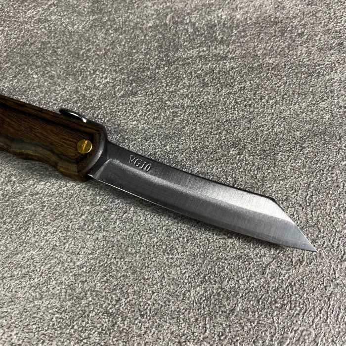 Higonokami VG10 Warikomi KANEKOMA 100mm Walnut Handle