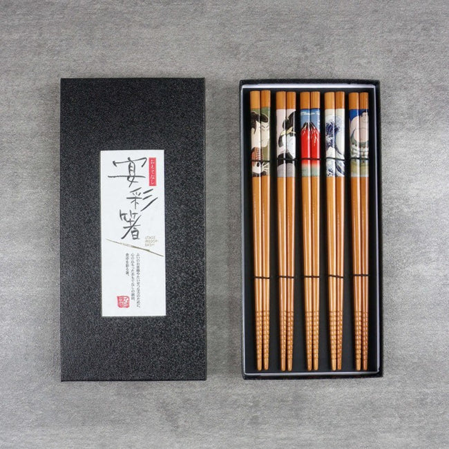 Sumpit Jepang Japanese Chopstick ISHIDA 5 Pairs Ta Keo Kiyoe