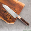 Pisau Dapur Jepang Kotetsu VG10 Tsuchime Damascus Wa-Santoku 180mm