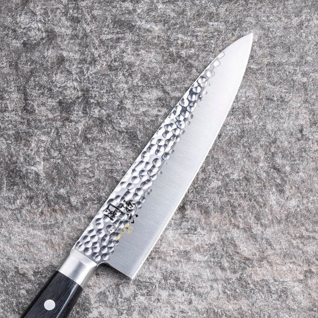 Pisau Dapur Jepang Seki Magoroku Imayou MV Hammered Finish Gyuto 180MM