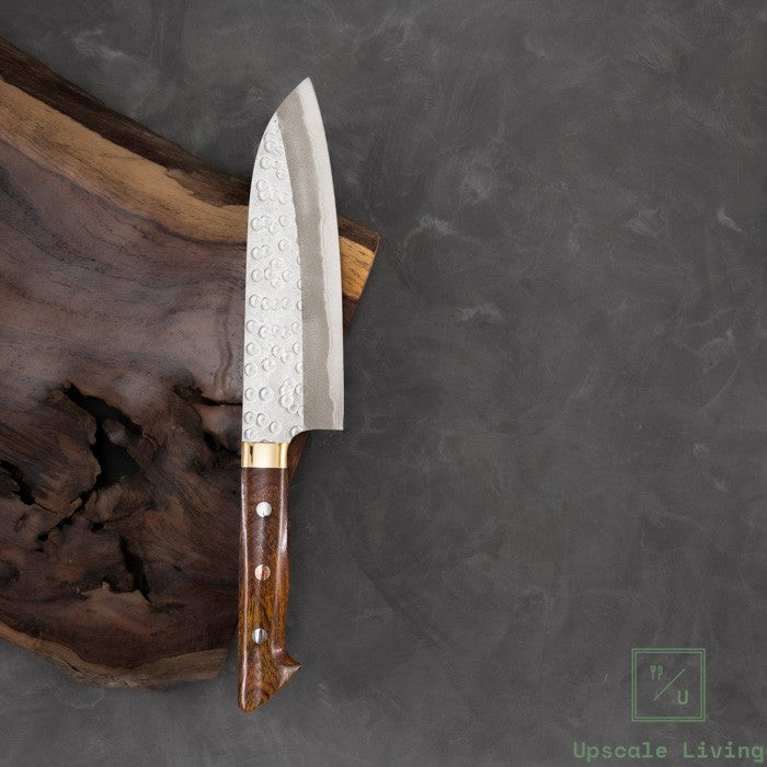 Japanese Artisan Knife Masakage Zero AS S/S Clad Santoku 165mm