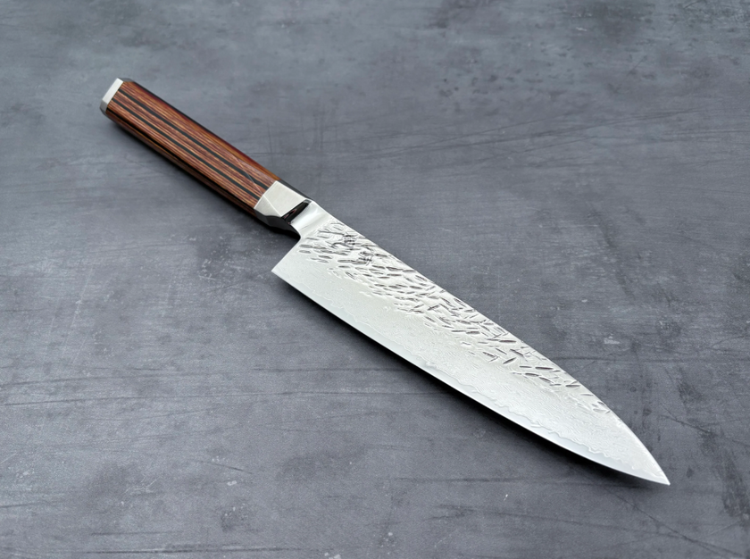 Pisau  Dapur Jepang ONO Suzukaze SG2 69 layer Damascus Petty150mm