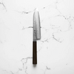 Pisau Dapur Jepang Hatsukokoro Hayabusa VG10 Damascus Tsuchime Santoku180mm