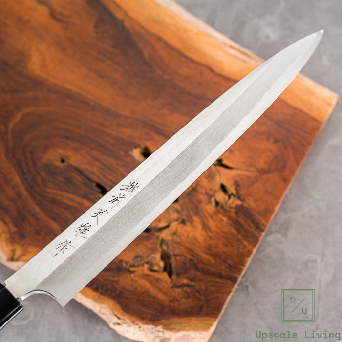 Pisau Sushi Kitaoka Aogami#2 Migaki HPC Yanagi 270mm