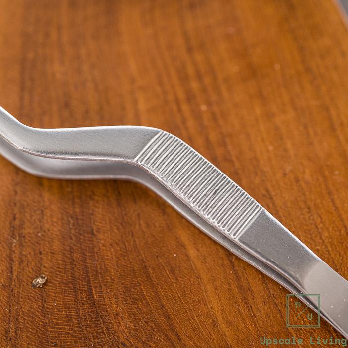 Pinset Plating Kanda Offset Tweezer 190mm Made In Japan