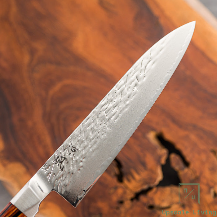 Pisau Dapur Jepang ONO Suzukaze SG2 69 layer Damascus Petty150mm