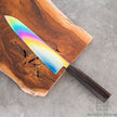Hatsukokoro Ryuhyo Rainbow Coating SG2 Damascus Gyuto 240mm