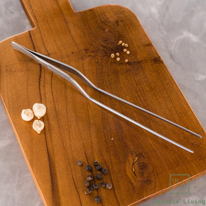 Pinset Plating Kanda Offset Tweezer 190mm Made In Japan