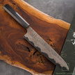 Hatsukokoro Irodori Aogami 2 steel Rainbow Damascus Kurozome Gyuto 240mm