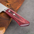 Masutani Hamono Kokuryu VG10 Damascus Tsuchime Ko Santoku 130mm