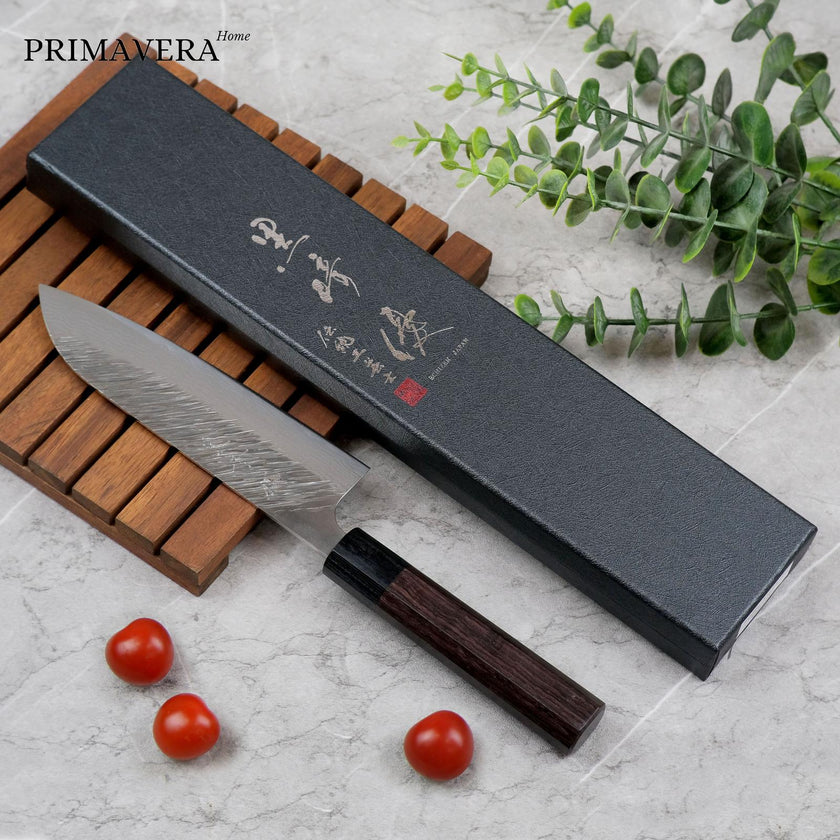 Fujin VG10 Dama Rosewood Octagon Santoku