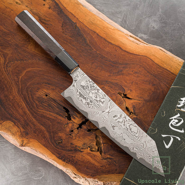 Pisau Dapur Jepang Nigara Hamono XEOS Kurozome Kiritsuke Gyuto 210mm