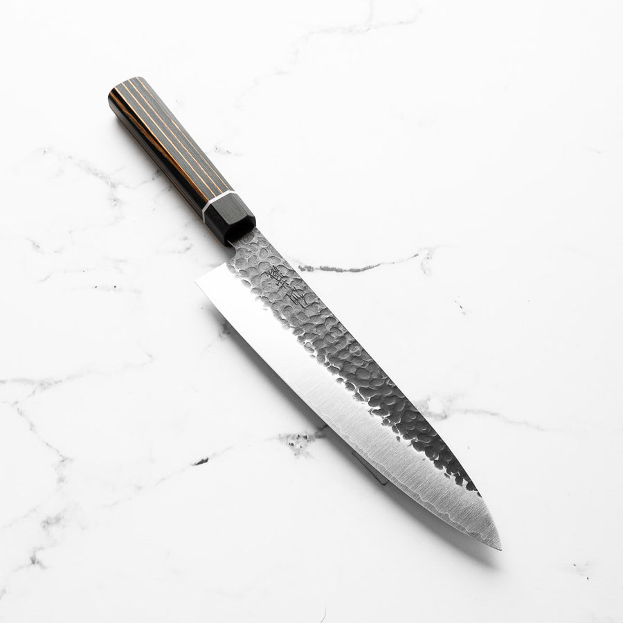 Pisau Dapur Jepang Suncraft Senzo Finest SG STRIX Gyuto 210mm