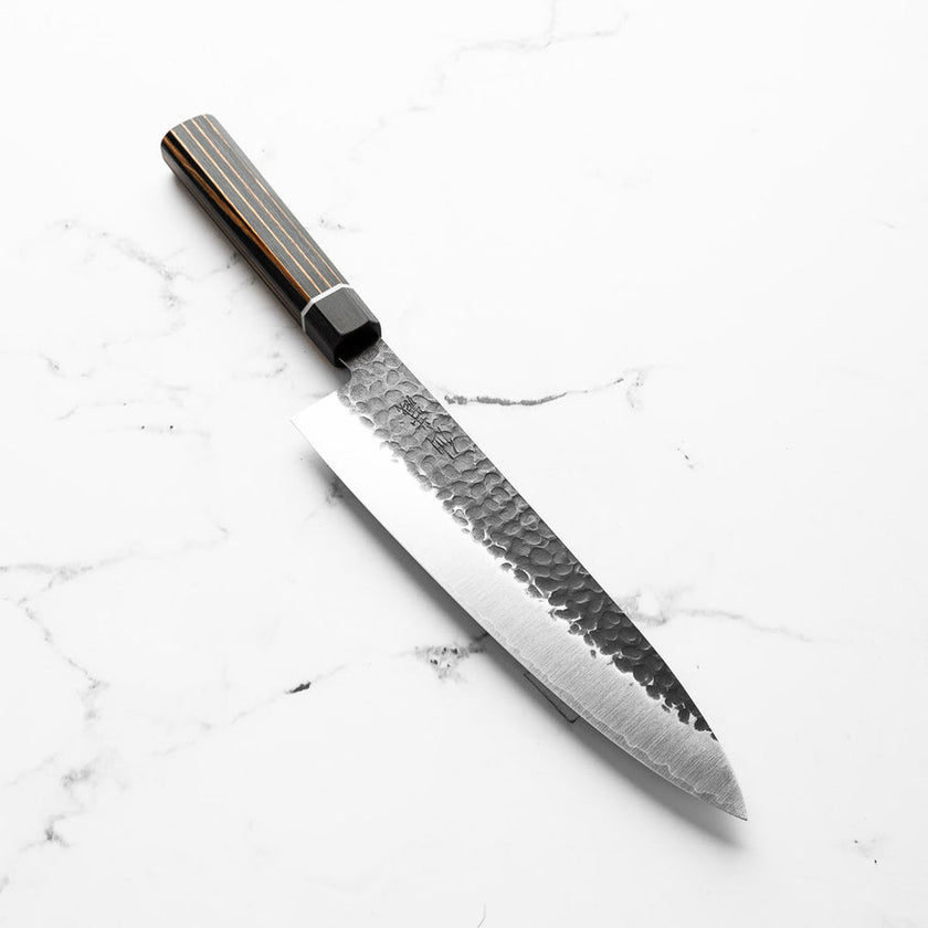 Pisau Dapur Jepang Suncraft Senzo Finest SG STRIX Gyuto 210mm